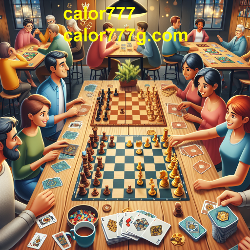 Descubra a Diversão dos Jogos de Mesa na Calor777